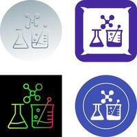 design de ícone de química vetor