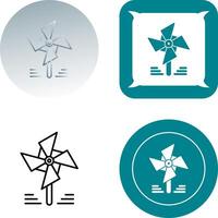 design de ícone de cata-vento vetor