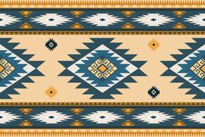 étnico tribal tradicional geométrico losango quadrado zig zag forma desatado padronizar Castanho creme cor fundo. usar para tecido, têxtil, interior decoração elementos, estofamento, invólucro. pró vetor