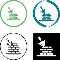 design de ícone de brickwall vetor
