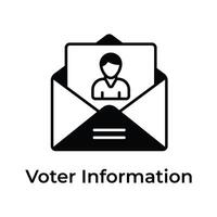 pegue isto pixel perfeito ícone do eleitor Informação, fácil para usar vetor