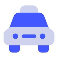 Táxi ícone para rede, aplicativo, infográfico vetor