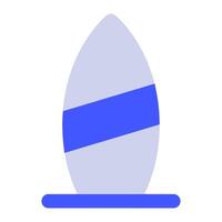 prancha de surfe ícone para rede, aplicativo, infográfico vetor