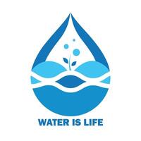 cada solta conta Salve  água Salve  terra Salve  vidas água conservação logotipo conservar hoje prosperar amanhã vetor