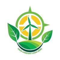 eco amigáveis eletricidade logotipo meio Ambiente amigáveis bateria logotipo verde eletricidade logotipo vetor