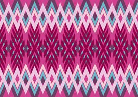 desatado geométrico étnico oriental ikat tradicional padronizar têxtil Projeto para fundo, tapete, papel de parede, roupas, enrolar, batik, tecido, bordado estilo- ilustração vetor