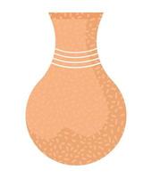 ícone de vaso de cerâmica vetor