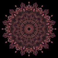 mandala arte para modelo fundo vetor