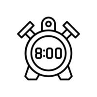 cronômetro linha ícone Projeto vetor