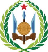 nacional emblema do djibouti vetor