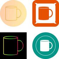 design de ícone de caneca de café vetor
