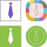 design de ícone de gravata vetor