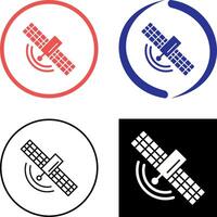 design de ícone de satélite vetor
