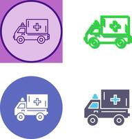 design de ícone de ambulância vetor