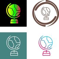 design de ícone do globo vetor