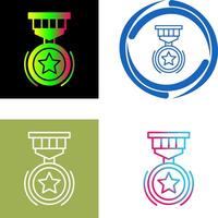 design de ícone de medalha vetor