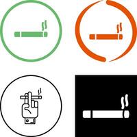 fumar ícone Projeto vetor