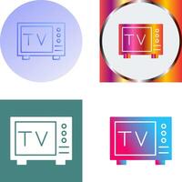 design de ícone de tv vetor