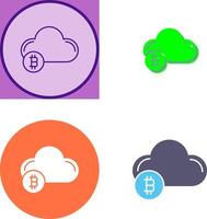 design de ícone de nuvem vetor