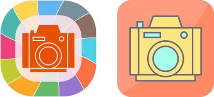 design de ícone de câmera fotográfica vetor