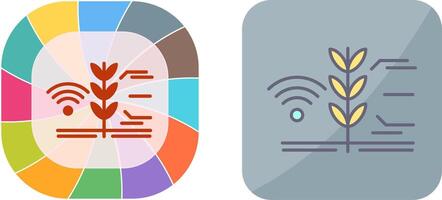 inteligente Fazenda ícone Projeto vetor