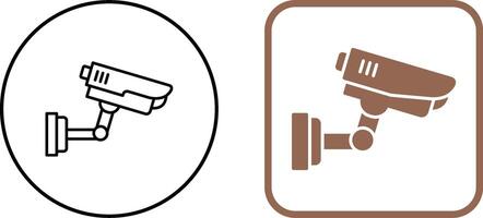 design de ícone de câmera de segurança vetor