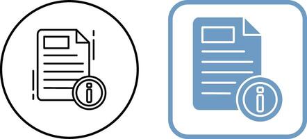 design de ícone de documento vetor