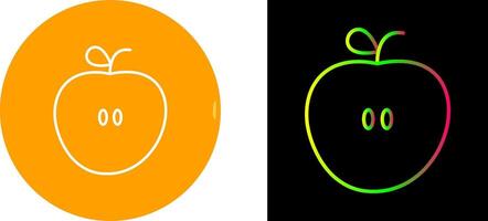 design de ícone de maçãs vetor