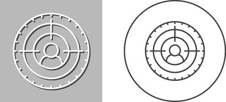 design de ícone de gol vetor