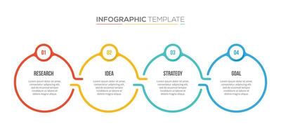 negócios etapas fluxo de trabalho layout diagrama infográfico apresentação conceito vetor