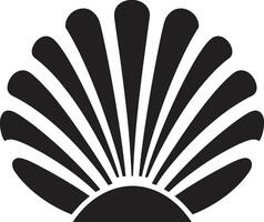 oceânico iguarias revelado icônico emblema Projeto costeiro chique revelado logotipo Projeto vetor