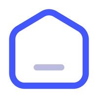 casa ícone para uiux, rede, aplicativo, infográfico, etc vetor