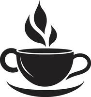 cuppacraft lustroso vetorizado café copo emblema espressomaster dinâmico café copo Projeto vetor