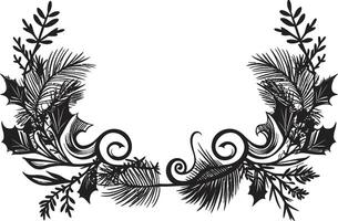 Santa trenó ilustrações para feriado Magia acolhedor lareira Natal s para lareira decoração vetor