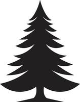 caprichoso duende chapéu árvores elementos para brincalhão feriado norte Estrela noites s para estelar Natal árvores vetor