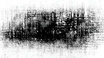 Preto grunge textura sobre branco. vetor