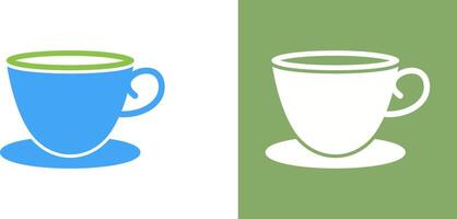 projeto do ícone da xícara de chá vetor