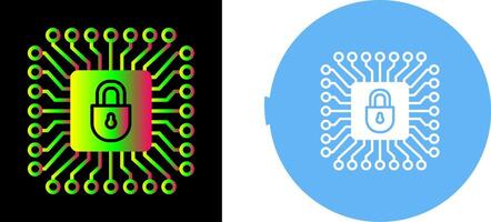 cyber proteção ícone Projeto vetor