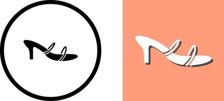 à moda sandálias ícone Projeto vetor