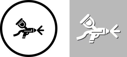 design de ícone de aerógrafo vetor
