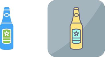 Cerveja garrafa ícone Projeto vetor