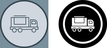 design de ícone de caminhão de carga vetor