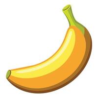 banana em mão desenhado desenho animado ilustração vetor