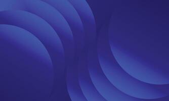 futurista moderno abstrato fundo com azul círculo ondas vetor
