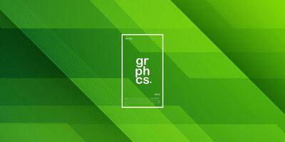abstrato verde gradiente ilustração fundo com 3d Veja e simples padronizar. legal Projeto e luxo. eps10 vetor