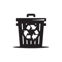 lixo logotipo modelo, lixo logotipo elementos, lixo logotipo vetor