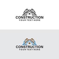 propriedade, corretor de imóveis, real Estado, ou construção logotipo vetor