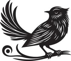 pássaro símbolo ilustração vetor