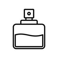 perfume ícone Projeto modelo simples e limpar \ limpo vetor