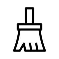 escova ícone símbolo Projeto ilustração vetor